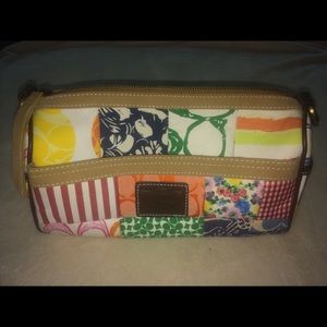 Coach patchwork handbag